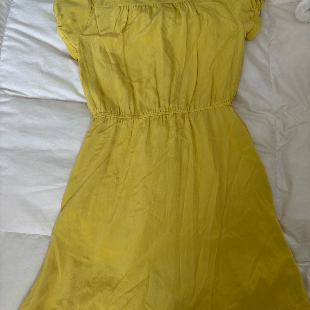 Yellow Ruffle Dress - Picture 2 of 2